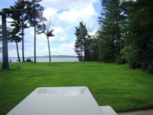 Condo 74 patio view 